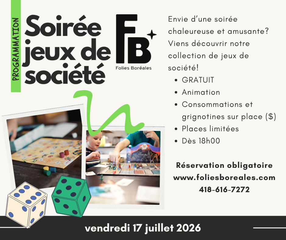 Soirée de jeux de société